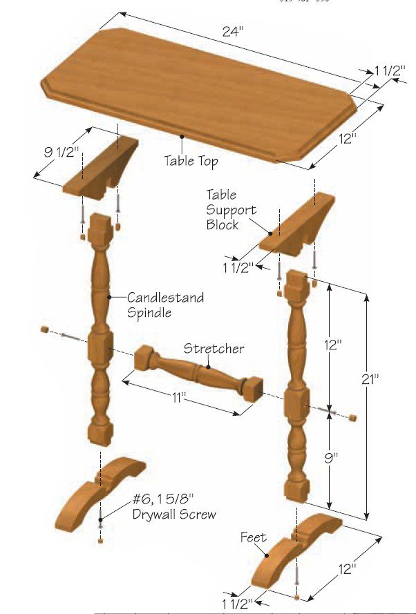 candlestand table