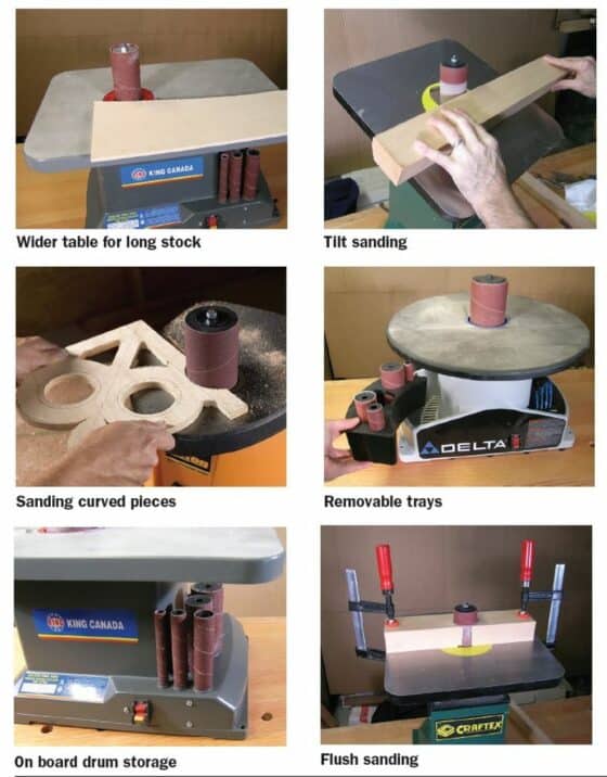 Oscillating Spindle Sanders Canadian Woodworking