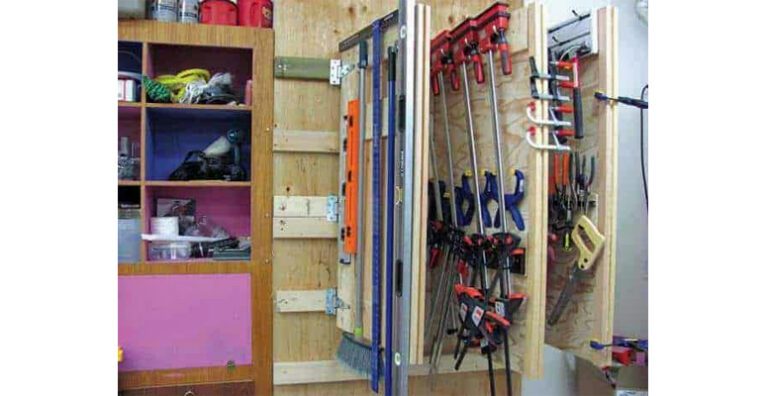 Hinged Storage Panels