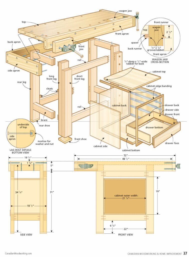 pint sized workbench