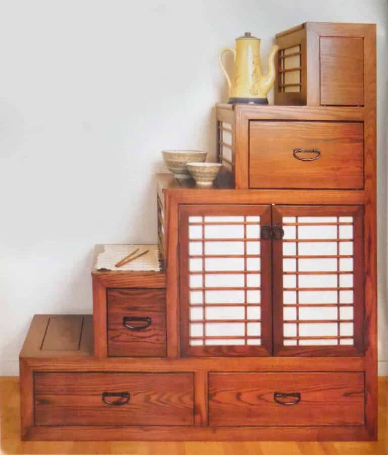 Japanese inspired tansu