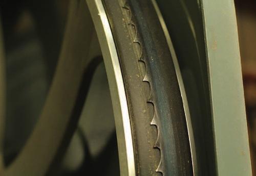 What can I do about an out of round bandsaw wheel?