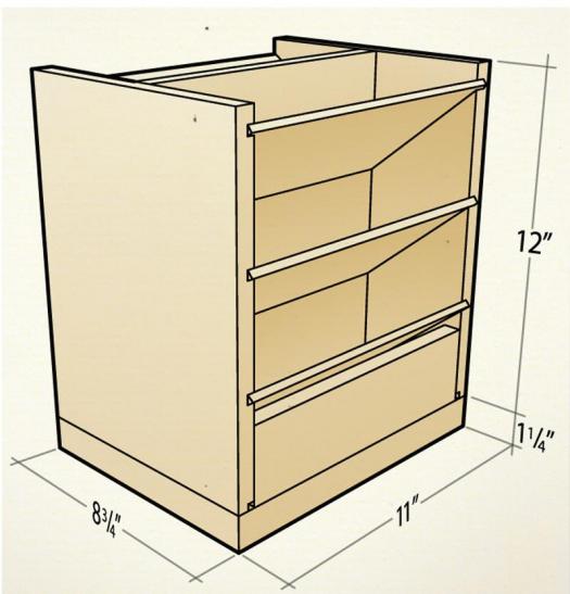 Accessible Under-Sink Storage Woodworking Plan