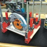 circular saw sled glued up