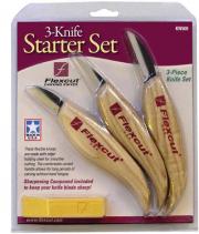 Flexcut 3-Knife Starter Set