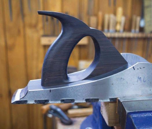 shaping a plane handle