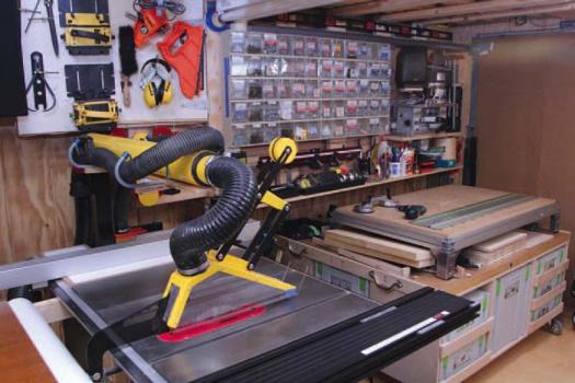 from hardware and push sticks to clamps and glue, virtually everything has a home i