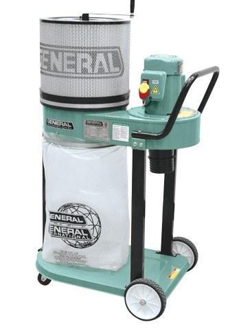 General International Portable 1HP Dust Collector 