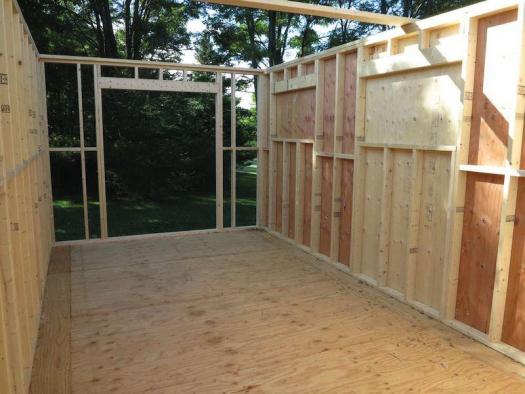 Garden Shed end walls