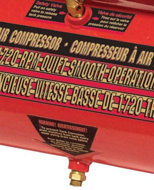compressor Safety valve