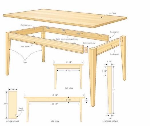 classic coffee table illo