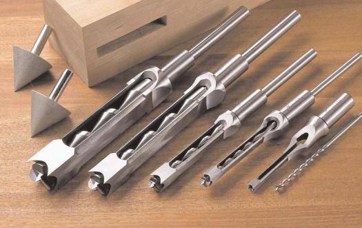 Cone sharpeners and hollow chisel mortise bits