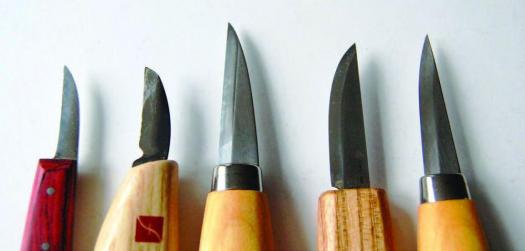 Ramelson 3-Piece Roughing Whittling and Chip Wood Carving Knife Set