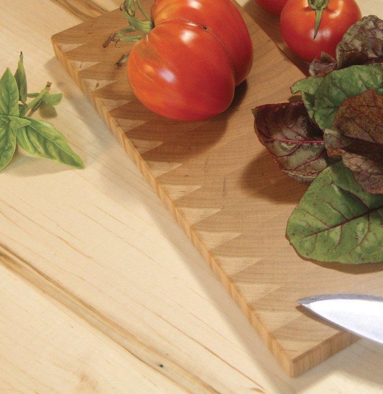 >Super-simple end grain cutting board