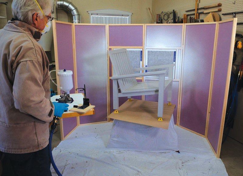 >Spray booth for small shops