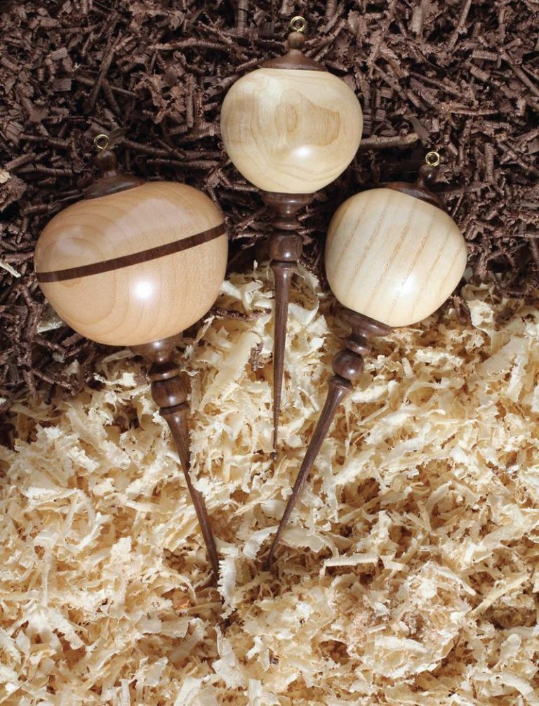 Turn a Christmas ornament