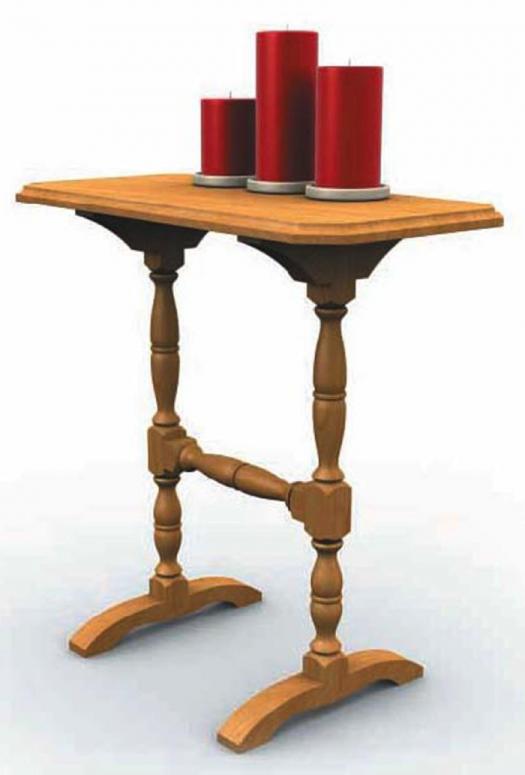 >Candlestand table