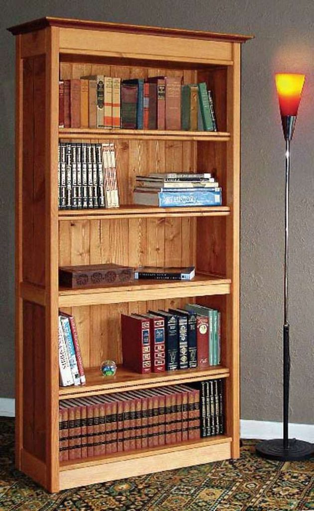 Hidden compartment bookshelf Canadian Woodworking