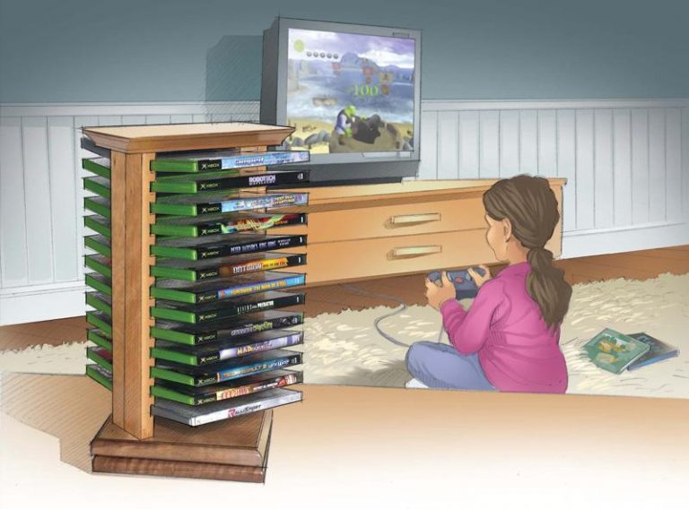 Video Game Holder