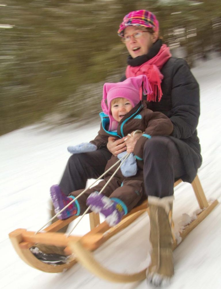 Make a children’s sleigh
