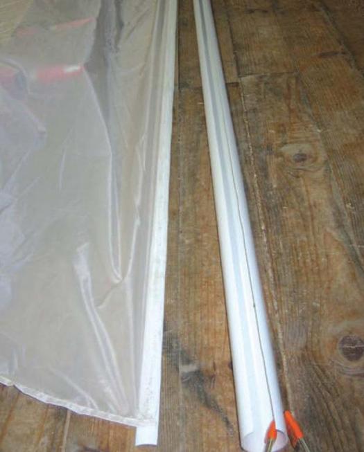 Making a Paint Booth with PVC Pipe and Drop Cloth