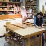 Heidi Earnshaw in shop