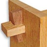 wedged mortise and tenon