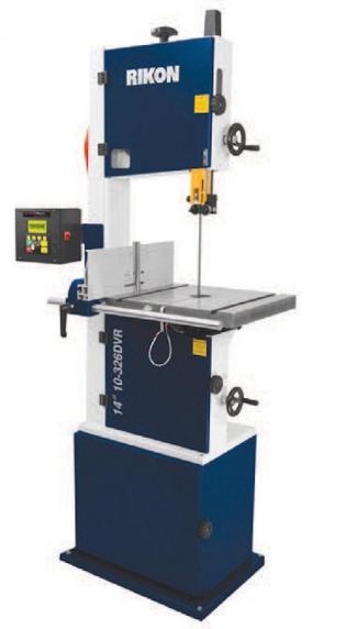 >Rikon 14″ Deluxe Bandsaw with Smart Motor DVR Control