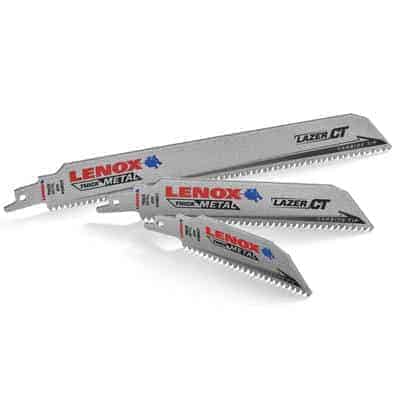 Lenox buffs up reciprocating saw blades for 10X longer life