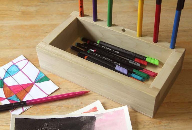 Make a Kid’s Art Storage Box