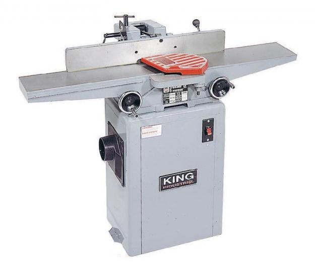 King 6″ industrial jointer