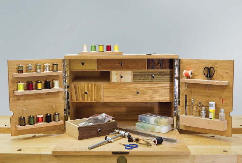 >Fly-tying chest