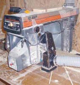 >Reduce dust from your radial arm saw