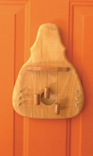 Make a door harp