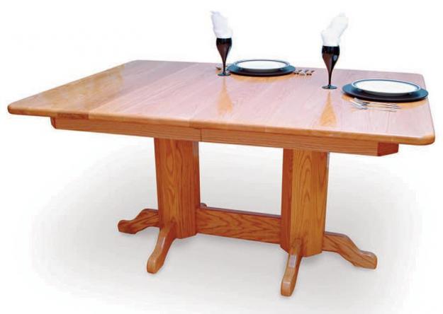>Oak dining table