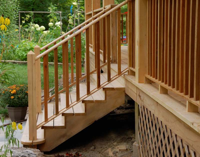 >How to measure for and cut custom exterior stair stringers