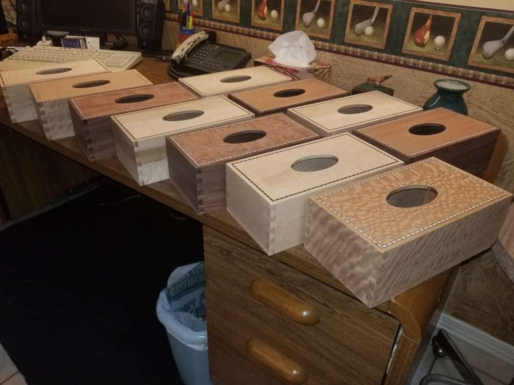 Decorative kleenex boxes