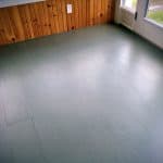 plywood floor