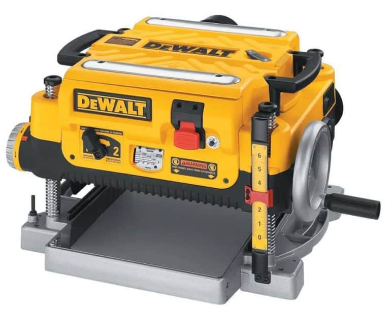 The thickness planer