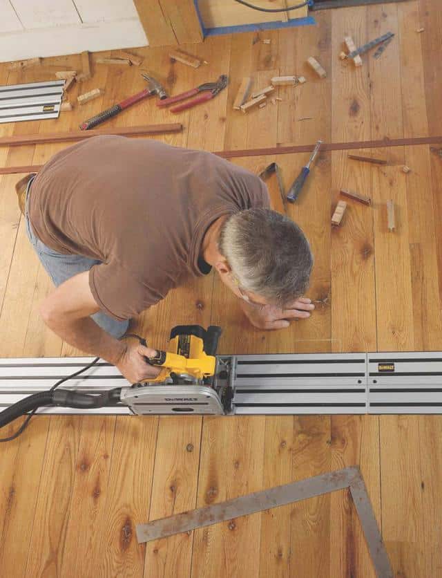 Comparing choices for a track saw