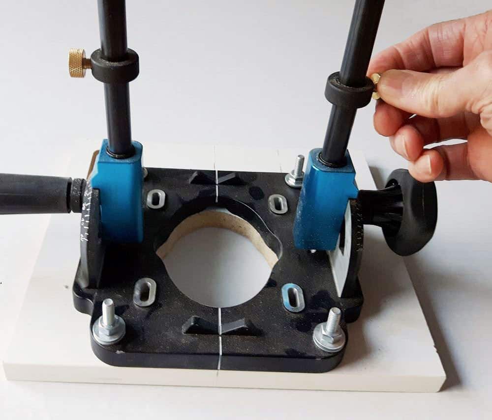 Rockler portable drill guide Canadian Woodworking