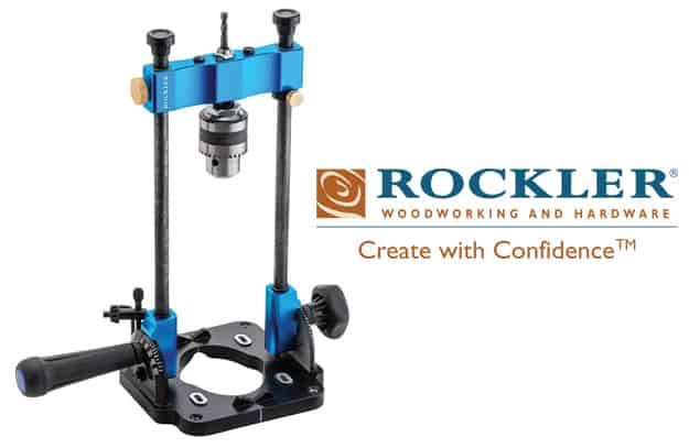 >Rockler portable drill guide