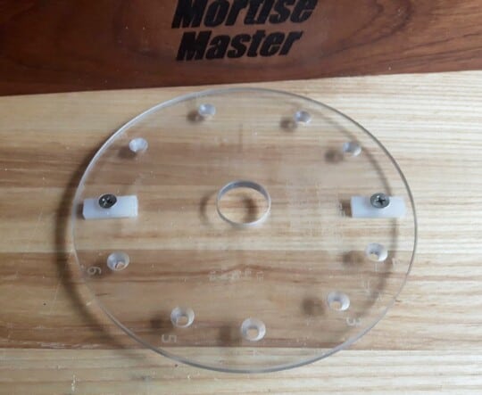 mortise master slide plate