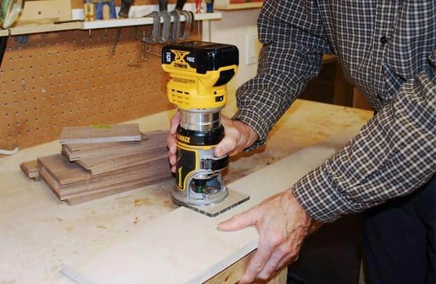 thumbnail image 2 of Cordless Wood Trimmer Router For Dewalt 18V/20V Batteries (XR, DCB) – Brushless Motor, Tool Only (Bare Unit) 2 of 4