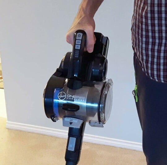 Hoover onepwr in use