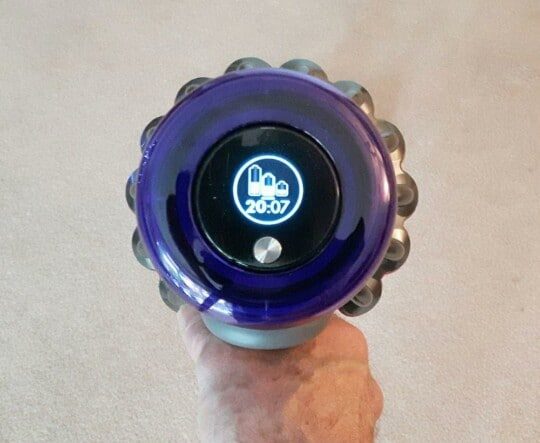 Dyson V11 LED Dispaly