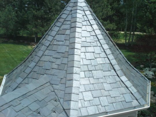 slate roof