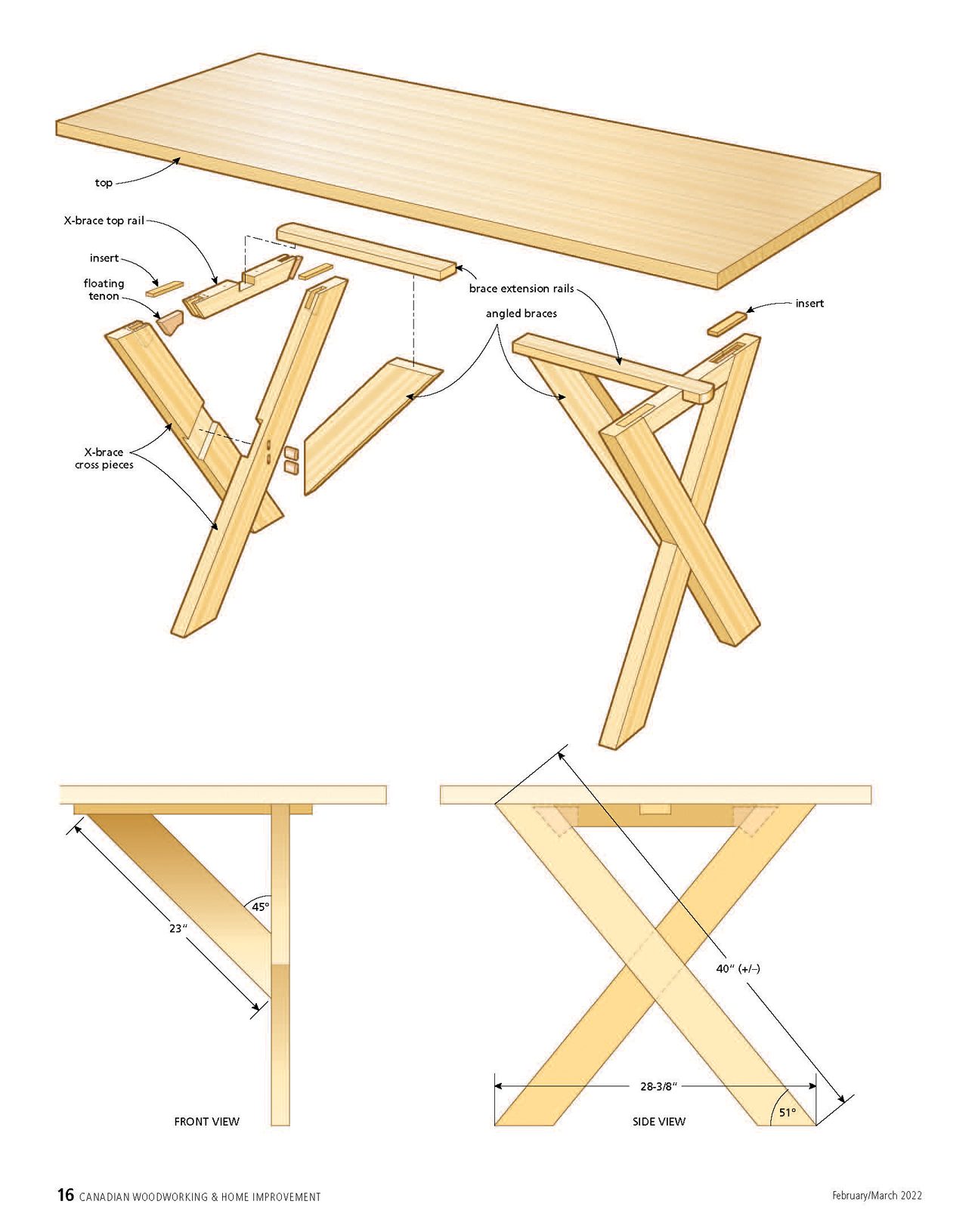 dining table drawing