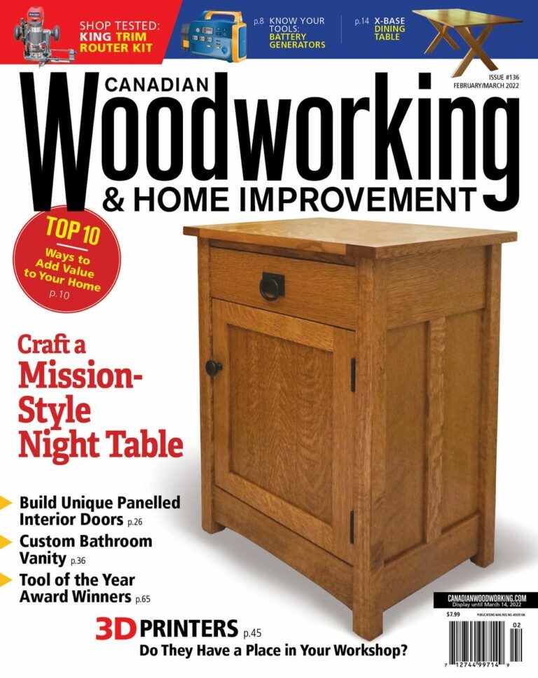 Woodworking instructor registration Canadian Woodworking