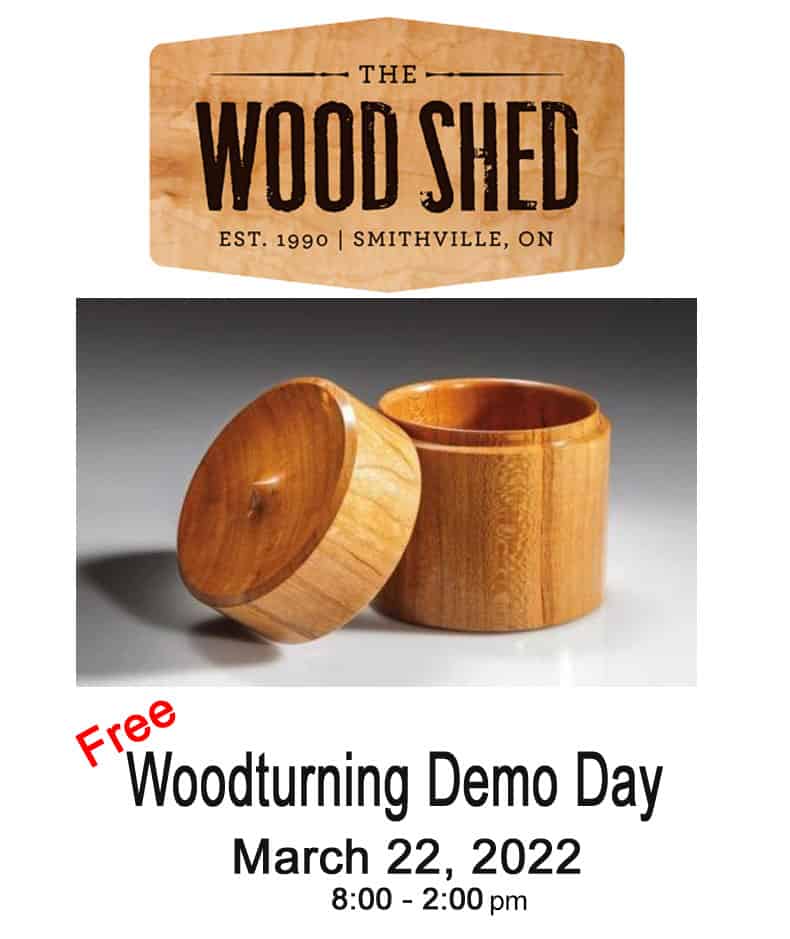 Free woodturning demo day at the Wood Shed